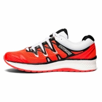 SAUCONY POWERGRID  TRIUMPH ISO 4 ROUGE ET BLANCHE Chaussures running saucony pas cher