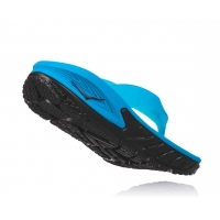 HOKA ONE ONE ORA RECOVERY FLIP BLEUE Chaussures detente et recuperation pas cher