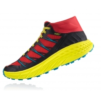 HOKA ONE ONE  SPEEDGOAT MID WP ROUGE  Chaussures de trail pas cher