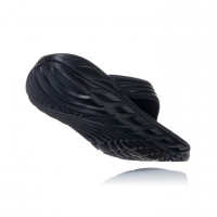 HOKA ONE ONE   ORA RECOVERY FLIP 2 NOIRE  Chaussures detente et recuperation pas cher