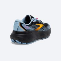 BROOKS CALDERA 6 BLACK ET BLUE  Chaussures de trail pas cher