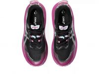 ASICS TRABUCO MAX 3 BLACK ET LIGHT BLUE Chaussures de trail pas cher