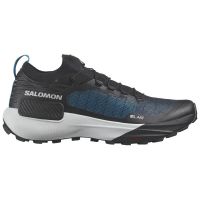 SALOMON S/LAB GENESIS BLACK ET BLUE DANUBE Chaussures de trail pas cher