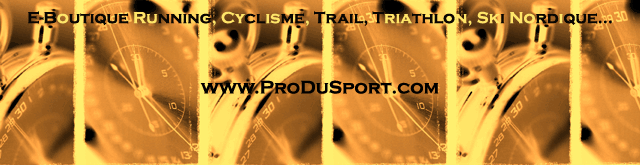 ProDuSport.com, boutique en ligne de sport spécialisée en Running, Trail, Vélo, VTT, Ski Nordique, Cyclisme, Randonnée. Toutes les plus grandes marques au meilleur prix !!!