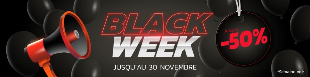Black friday jusqu'à -50%