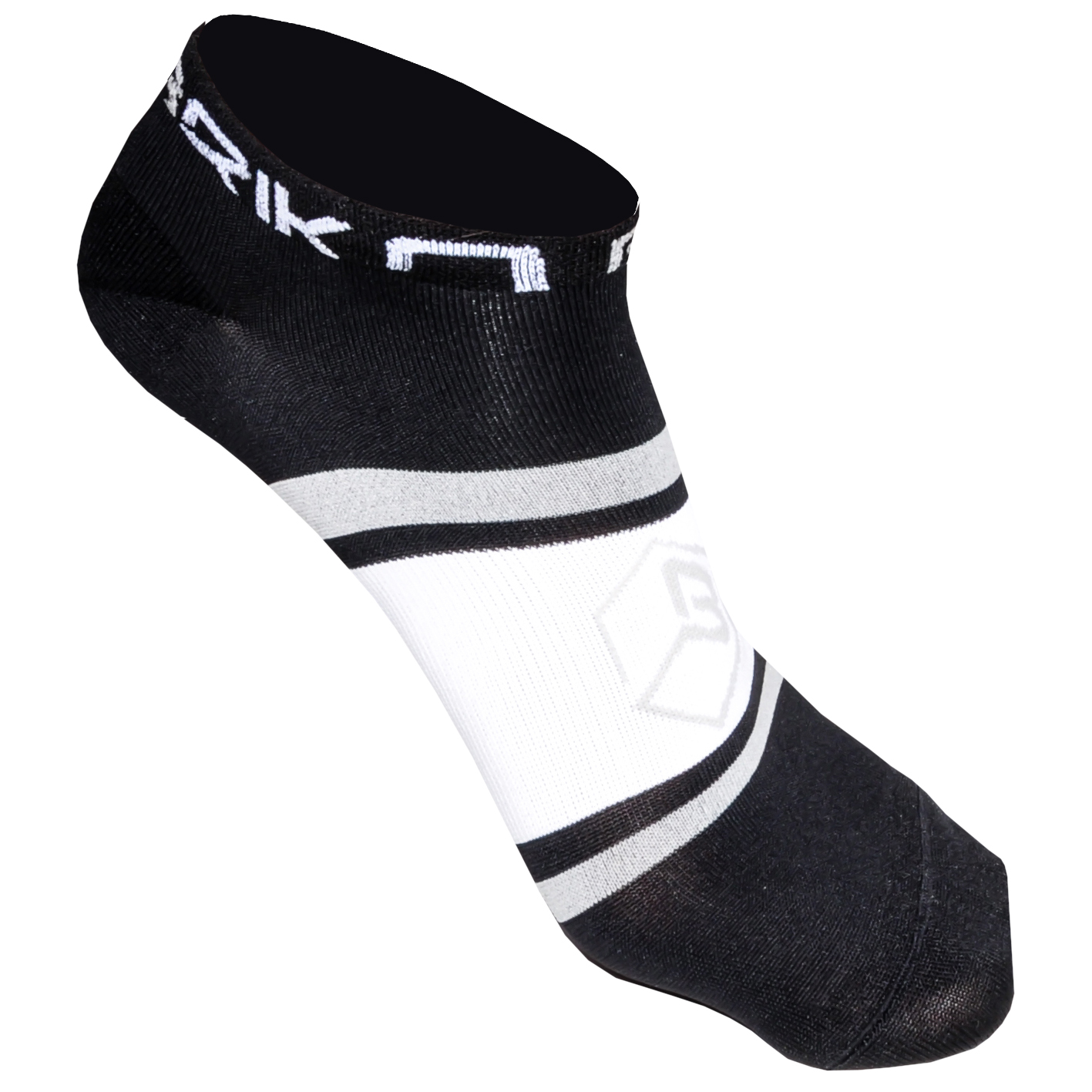 BRIKO GT 3 SOCKS NOIRES ET BLANCHES  Chaussettes cyclisme