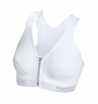 ZSPORT SOUTIEN GORGE ZBRA SILVER BLANC Brassière Femme