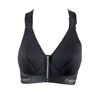 ZSPORT SOUTIEN GORGE ZBRA SILVER NOIR Brassière Femme