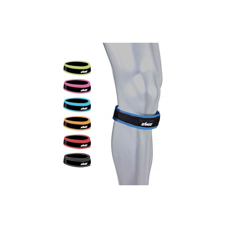 ZAMST JK BAND NOIR ET BLEU  Soutien du tendon rotulien