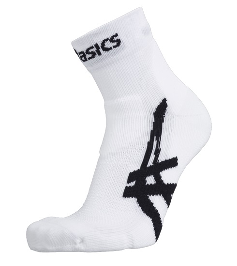 ASICS CUMULUS SOCK BLANCHE  Chaussettes running asics