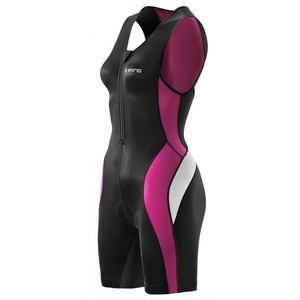 SKINS  T400 COMBINAISON COMPRESSIVE TRIATHLON NOIRE ET VIOLETTE Trifonction compressive