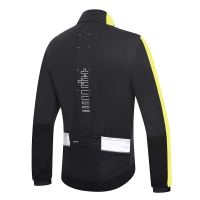 ZERO RH+ CREEK JACKET NOIRE ET JAUNE Veste thermique vélo pas cher