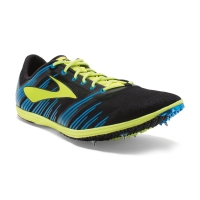 BROOKS WIRE 4  NOIRE ET JAUNE FLUO  Pointes d athlétisme