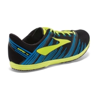 BROOKS WIRE 4  NOIRE ET JAUNE FLUO  Pointes d athlétisme pas cher