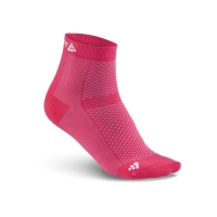 CRAFT  CHAUSSETTES RUNNING  MI HAUTES  STAY COOL ROSE PUSH Chaussettes running pas cher