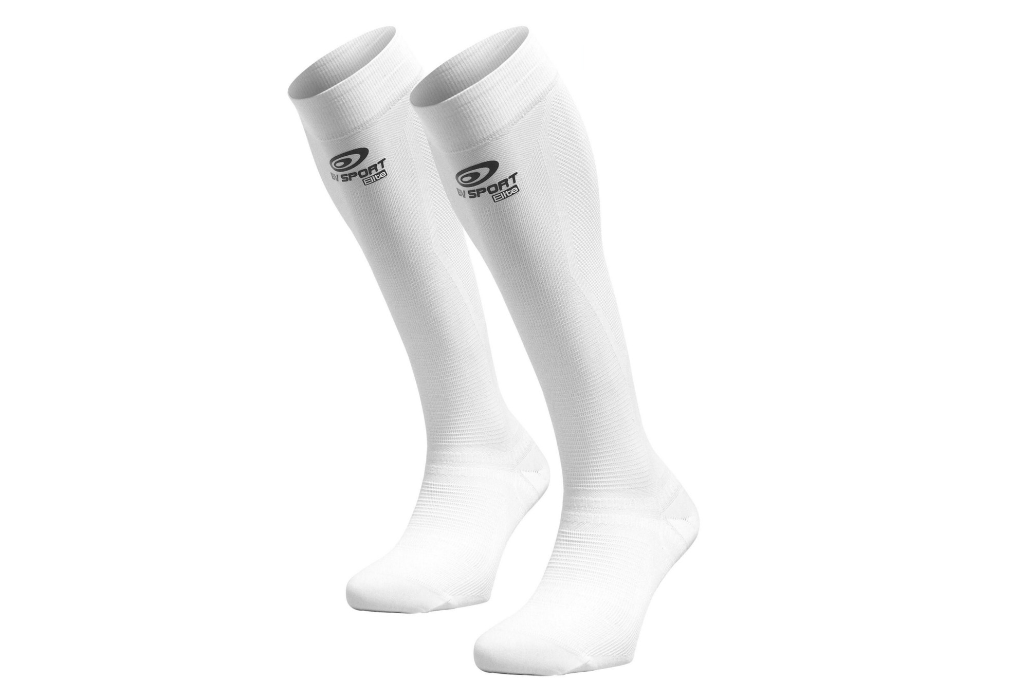 Chaussette compression sport blanche