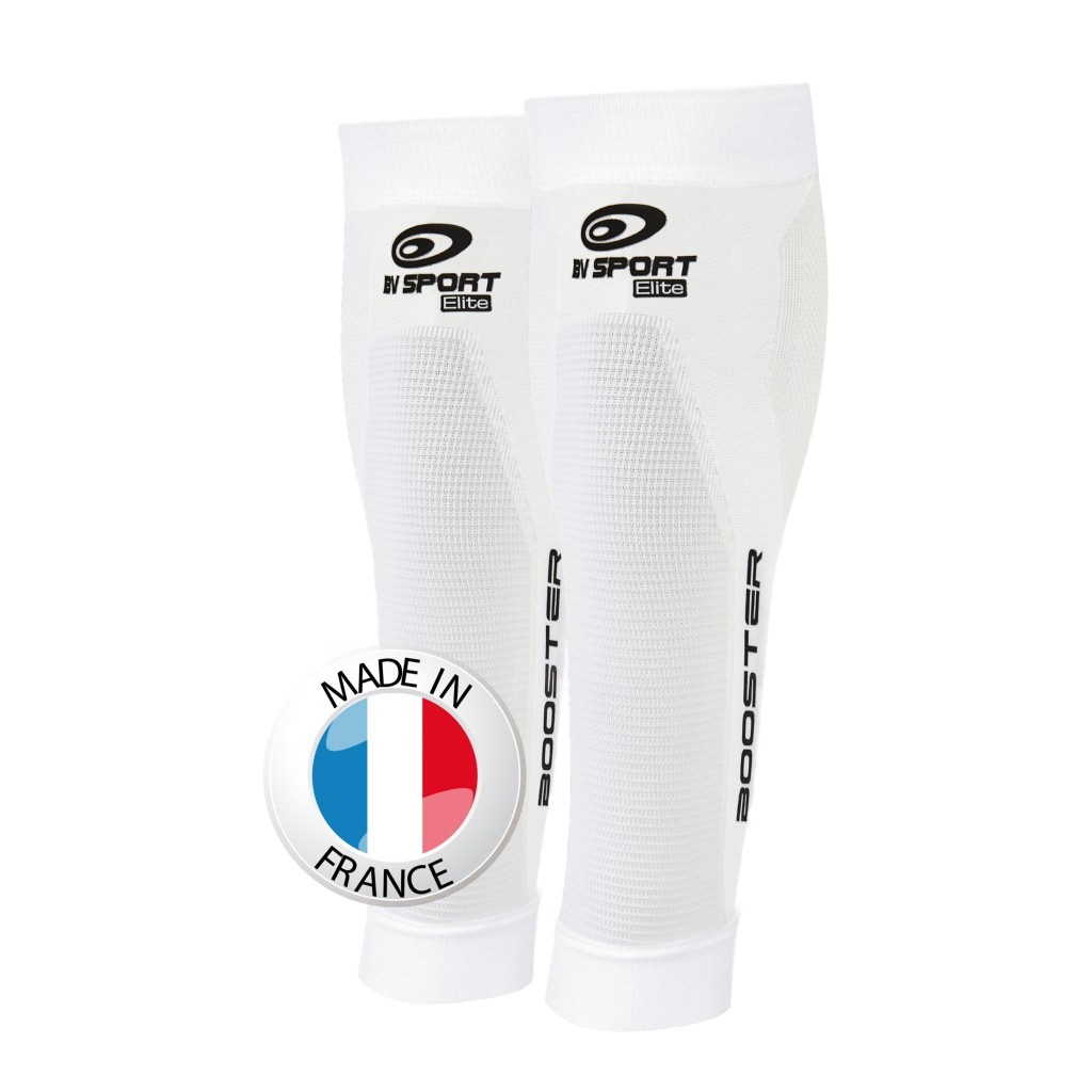 Bas De Compression BOOSTER ORIGINE BLANC BV SPORT