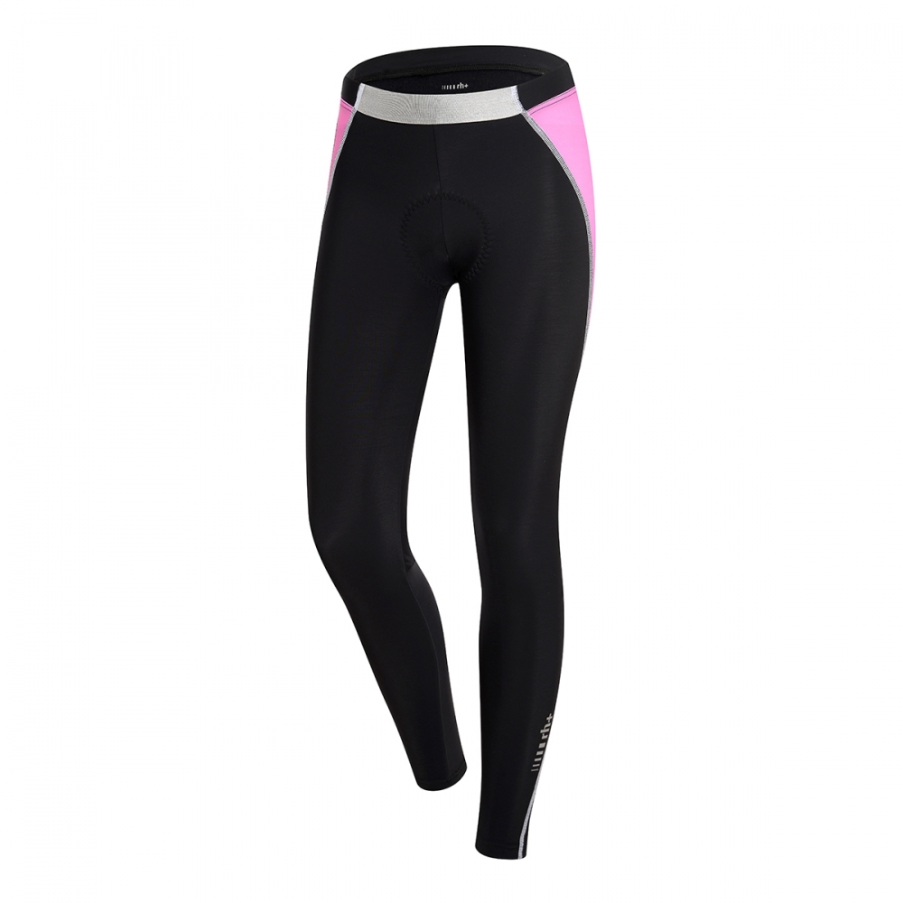 ZERO RH+ SPIRIT TIGHT NOIR ET ROSE  Cuissard long femme
