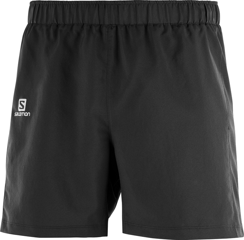 SALOMON AGILE 5  SHORT NOIR Short Running Homme
