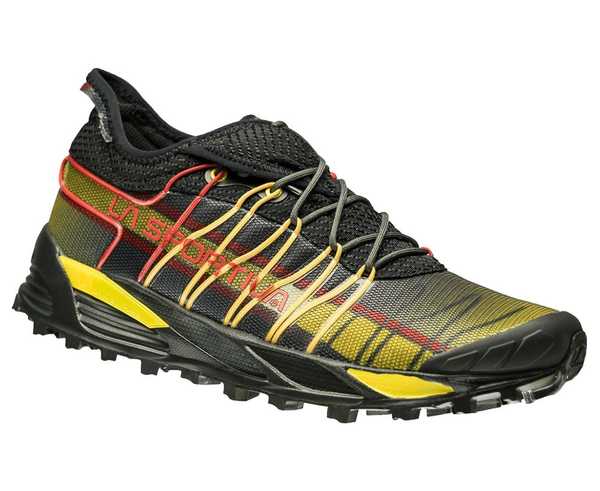 LA SPORTIVA MUTANT NOIRE ET JAUNE  chaussure de  trail