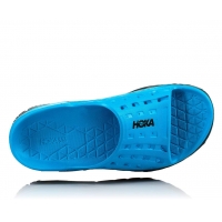 HOKA ONE ONE ORA RECOVERY SLIDE  BLEUE Chaussures detente et recuperation pas cher