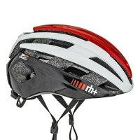 ZERO RH HELMET Z EPSILON BLANC ET ROUGE  Casque vélo pas cher