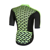 ZERO RH VERTIGO JERSEY VERT FLUO  maillot vélo été pas cher