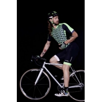 ZERO RH VERTIGO JERSEY VERT FLUO  maillot vélo été pas cher