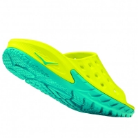 HOKA ONE ONE ORA RECOVERY SLIDE  CARIBBEAN SEA Chaussures detente et recuperation pas cher