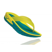 HOKA ONE ONE ORA RECOVERY FLIP CARIBBEAN SEA Chaussures detente et recuperation pas cher