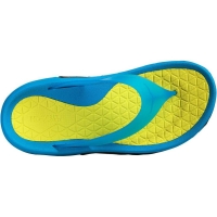 HOKA ONE ONE  W ORA RECOVERY FLIP PROCESS BLUE   Chaussures detente et recuperation pas cher