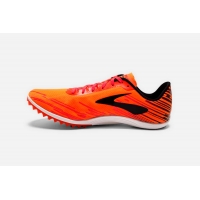 BROOKS MACH 18 ORANGE  Pointes Cross ou Piste pas cher