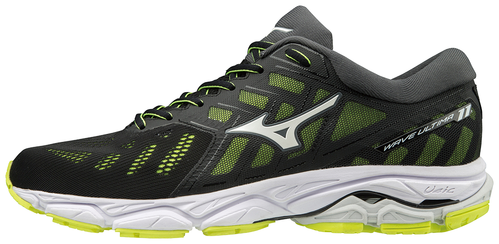 MIZUNO WAVE ULTIMA 11 NOIRE ET JAUNE Chaussures de