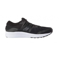 SAUCONY  RIDE ISO NOIRE Chaussures running pas cher