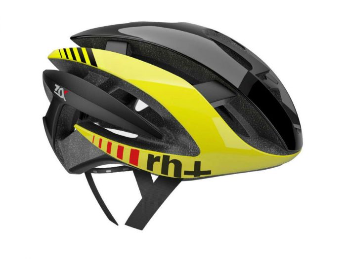 ZERO RH CASQUE Z ALPHA NOIR ET JAUNE FLUO Casque vélo