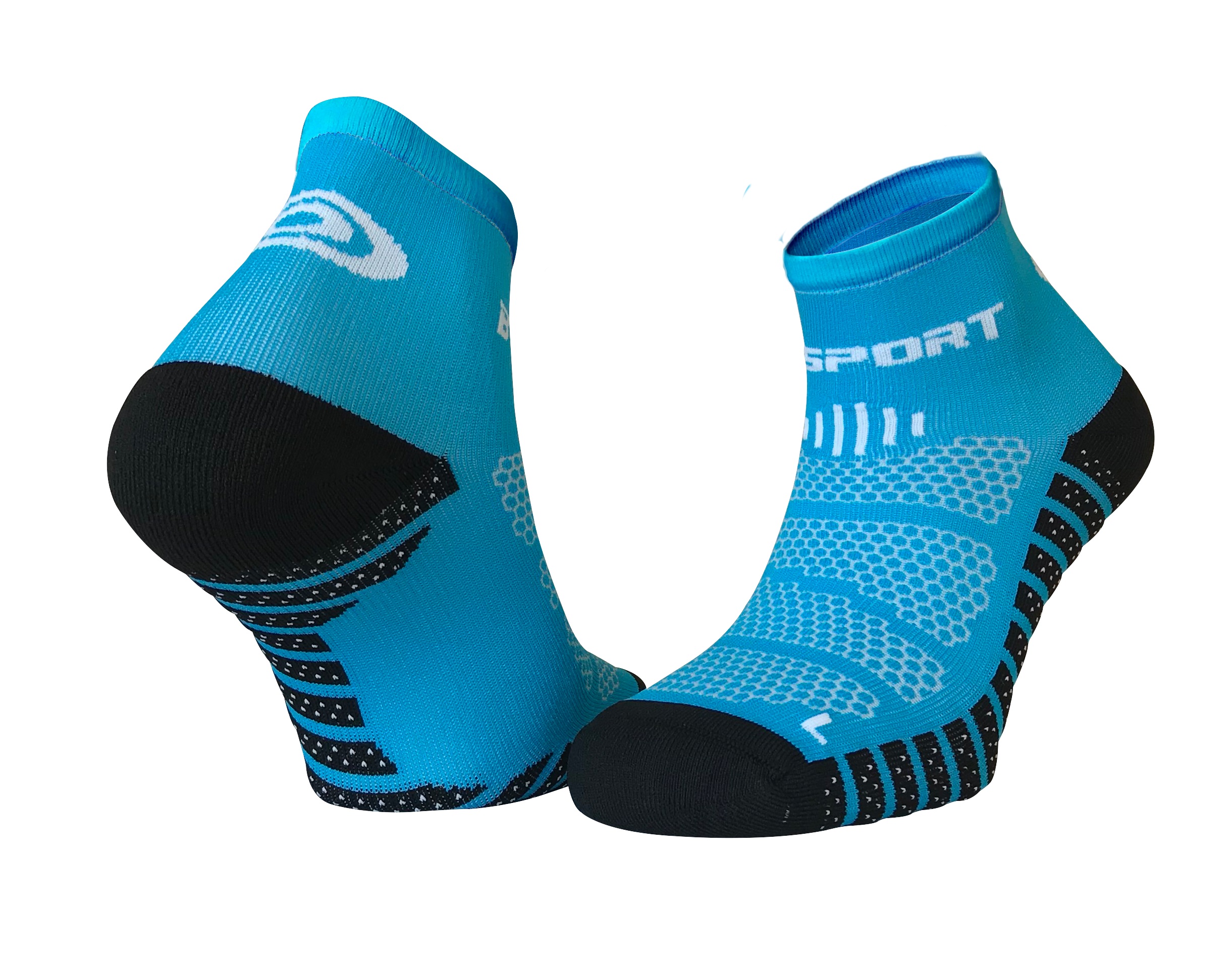BV SPORT SOCQUETTES SCR ONE EVO BLEUES Chaussettes Running BV Sport