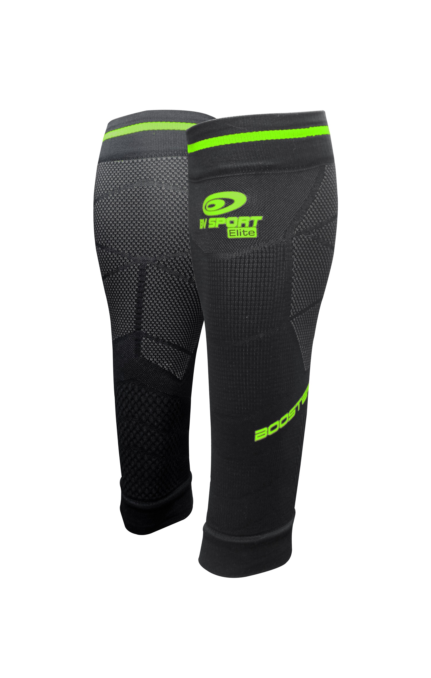 BV SPORT BOOSTER ELITE EVO2 NOIR ET VERT Manchons de compression
