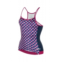 ZERO RH PREPPY W SPAGHETTO FUSCHIA  Débardeur vélo été femme