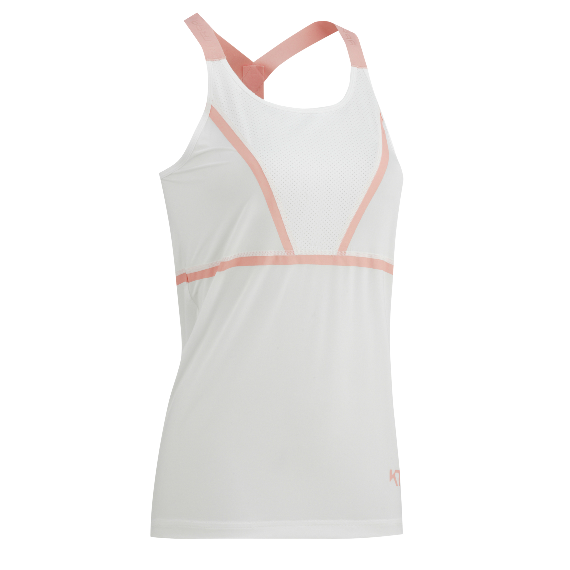 KARI TRAA ELISA TOP BLANC Tee Shirt femme