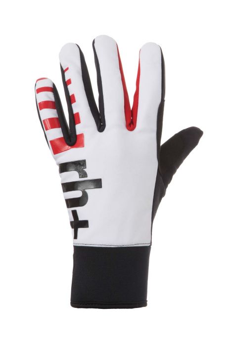 ZERO RH SOFT SHELL GLOVE NOIR ET BLANC Gants vélo hiver