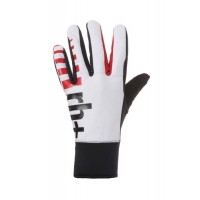 ZERO RH SOFT SHELL GLOVE NOIR ET BLANC Gants vélo hiver