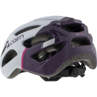 CAIRN PRISM BLANC ET PURPLE  Casque vélo pas cher