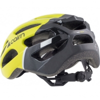 CAIRN PRISM NOIR ET JAUNE FLUO  Casque vélo pas cher