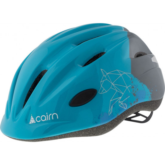 CAIRN CASQUE EARTHY BLEU  Casque vélo enfant