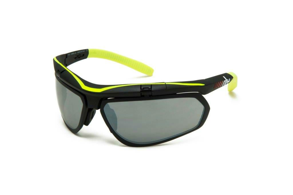 ZERO RH LUNETTES OLYMPO AIRX NOIRE ET JAUNE FLUO  Lunettes de sport
