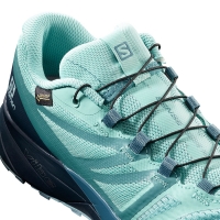 SALOMON SENSE RIDE 2 GTX INVISIBLE FIT  NOIRE Chaussures de trail homme pas cher