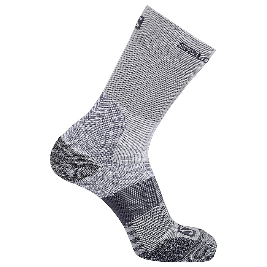 SALOMON OUTPATH MID SOCKS GRISES Chaussettes outdoor