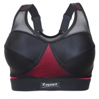 ZSPORT BRASSIERE VITALITY  NOIRE ET ROSE Sous-Vêtement Technique Femme