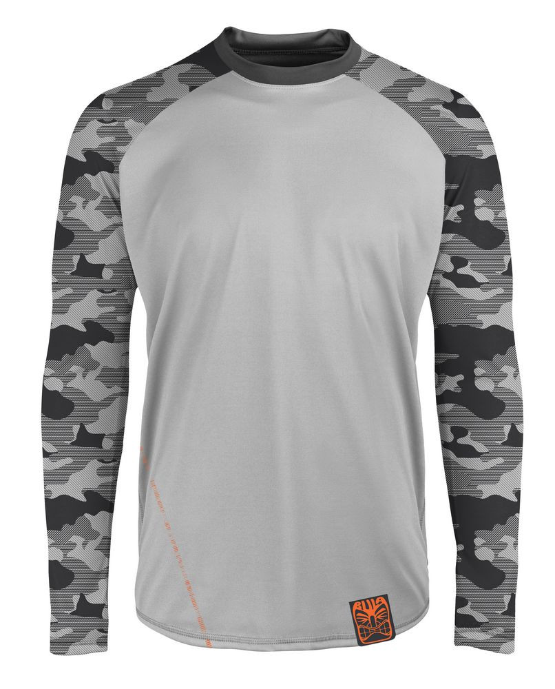 BULA CAMO MERINO WOOL CREW  Sous vetement technique en laine merinos