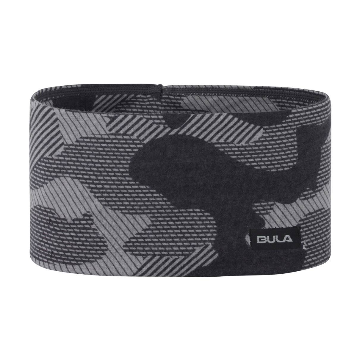 BULA CAMO PRINTED WOOL HEADBAND DGREY Bandeau de sport